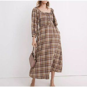 Madewell Gauze Sophia Midi Dress Size M NWT